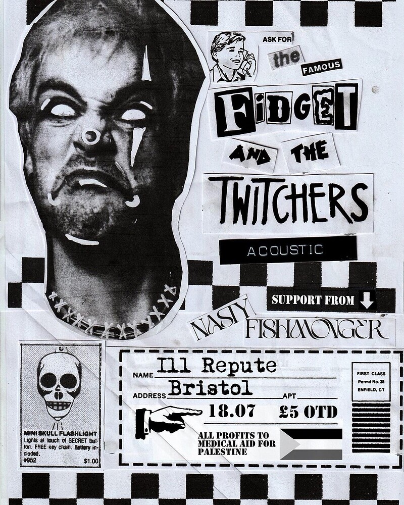 Fidget and the Twitchers + Nasty Fishmonger at The Ill Repute