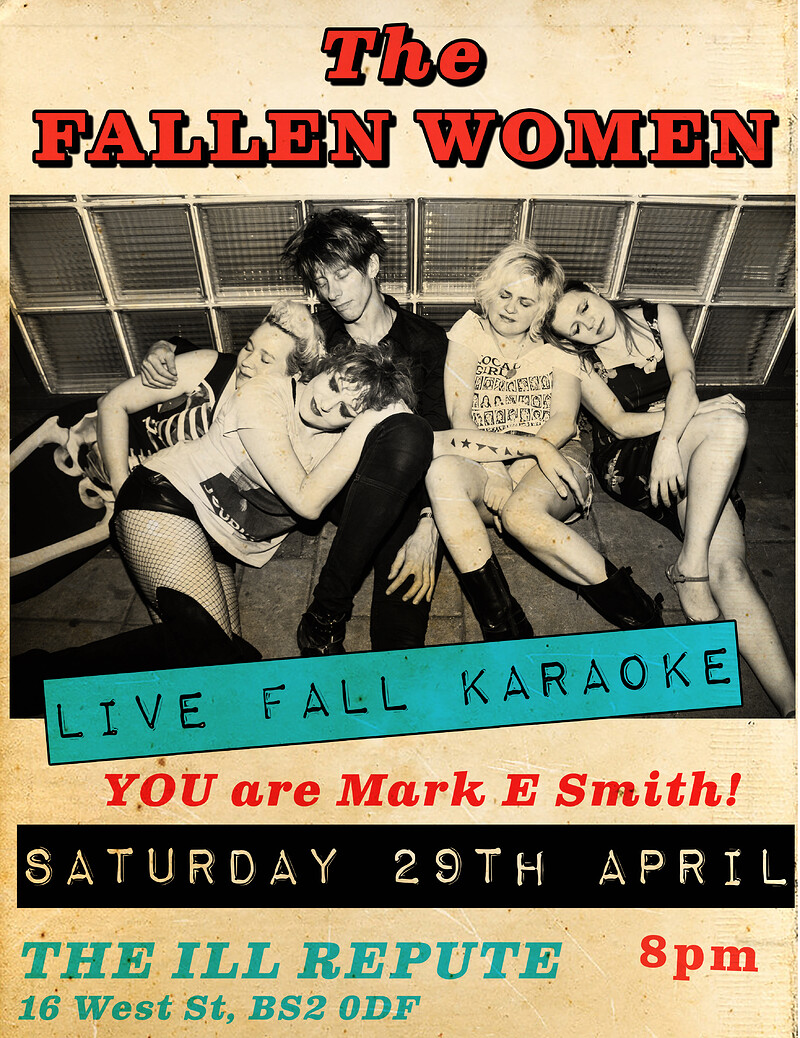 The Fallen Women - Fall Karaoke at The Ill Repute