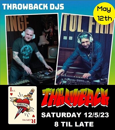 Throwback Radio DJ Set at The Ill Repute