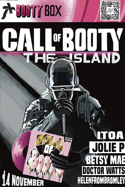 Call of Booty - Itoa - Jolie P at The Island