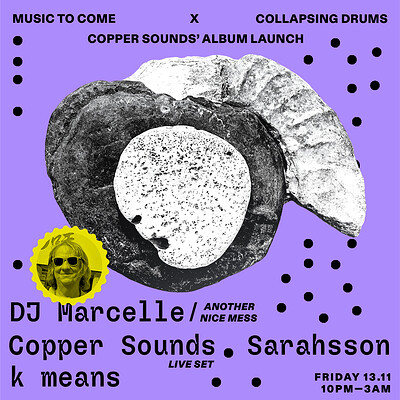 DJ Marcelle, Copper Sounds, k means, Sarahsson at The Island