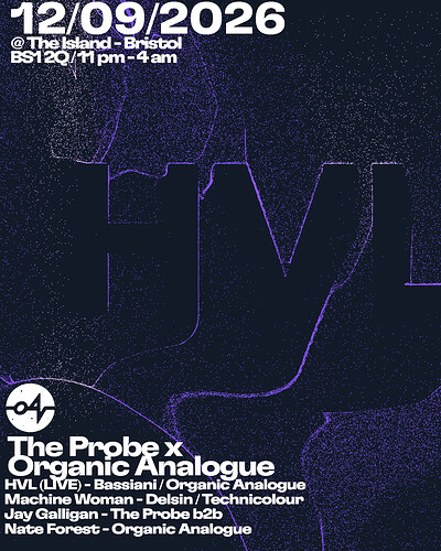 HVL, Machine Woman, Nate Forest & Jay Galligan at The Island