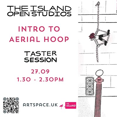 Intro to Aerial Hoop Taster Class at The Island