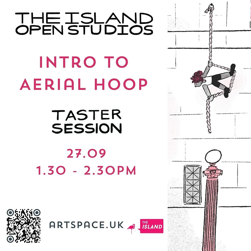 Intro to Aerial Hoop Taster Class at The Island