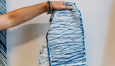 Japanese Pole-Resist Dyeing Workshop at The Island