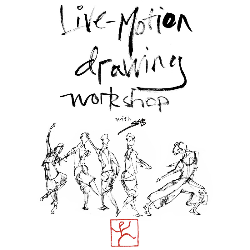 Motion Drawing Workshop - 8th July at The Island