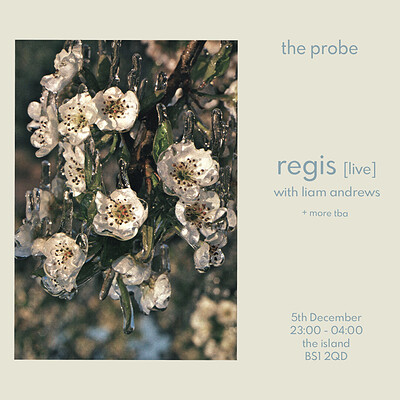 Regis featuring Liam Andrews + Support TBC at The Island
