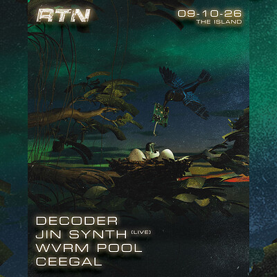 RTN w/ Decoder + Jin Synth at The Island