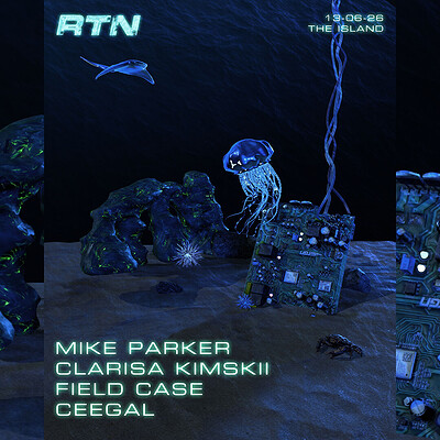 RTN w/ Mike Parker + Clarisa Kimskii at The Island