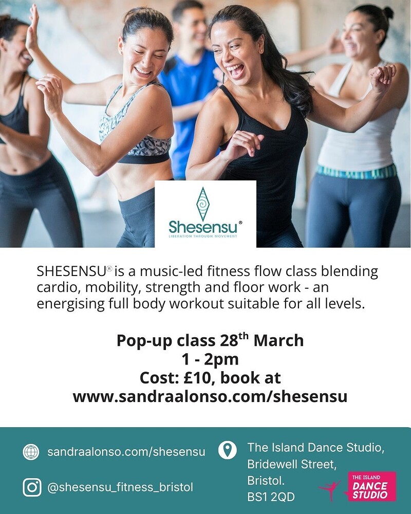 SHESENSU® Fitness Pop‑Up Class at The Island