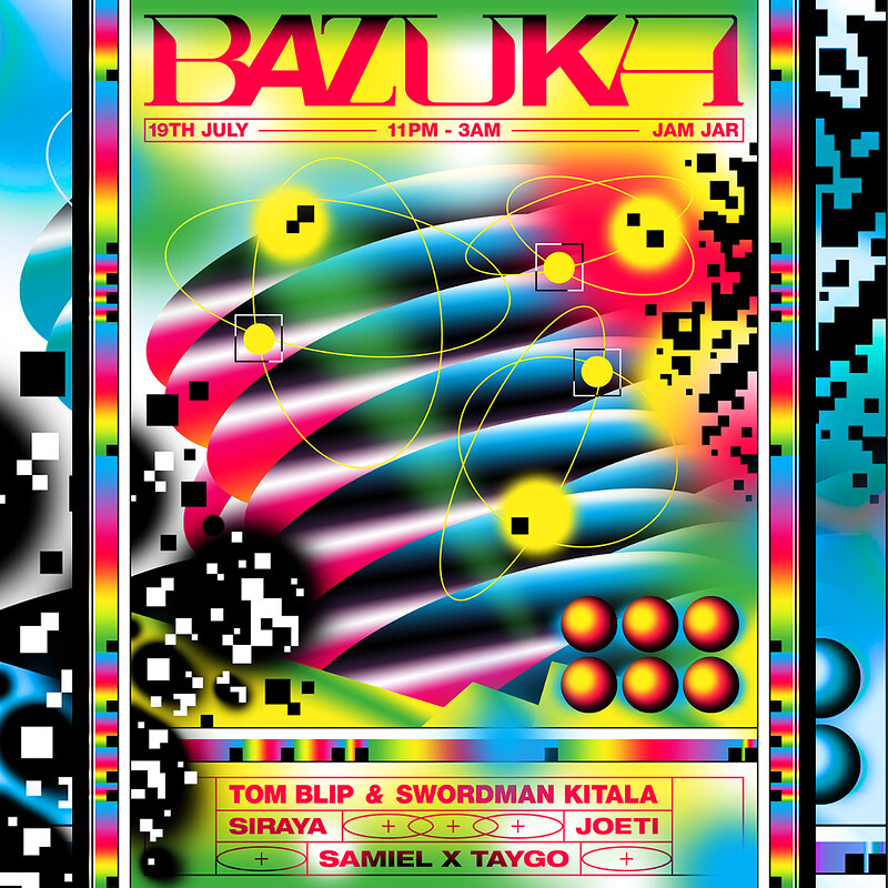 BAZUKA  SWORDMAN KITALA & TOM BLIP at The Jam Jar
