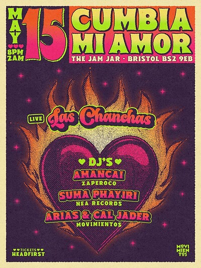 ¡Cumbia, Mi Amor w/ Las Chanchas at The Jam Jar