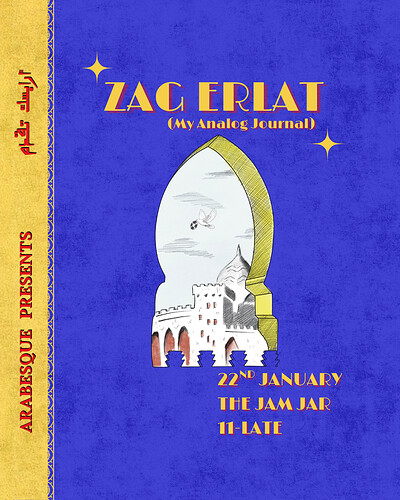 Arabesque Presents: Zag Erlat at The Jam Jar
