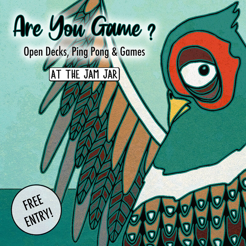 Are You Game? at The Jam Jar