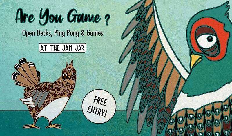 Are You Game? at The Jam Jar