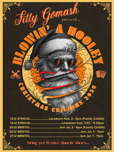 Blowin' a Hooley, A Christmas Ceilidh at The Jam Jar