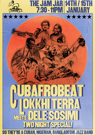 Cubafrobeat ; Lokkhi Terra meets Dele Sosimi at The Jam Jar