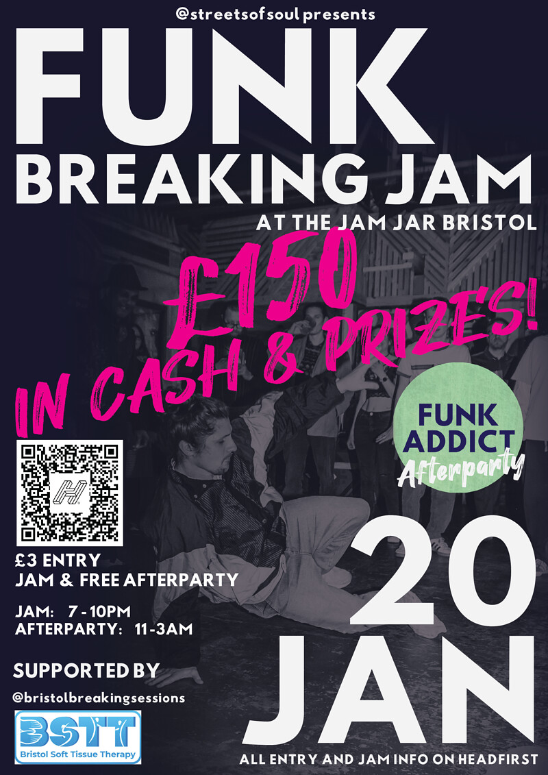 FUNK BREAKING JAM at The Jam Jar