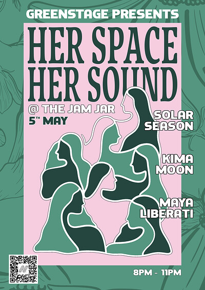 GreenStage Presents - Her Space, Her Sound at The Jam Jar