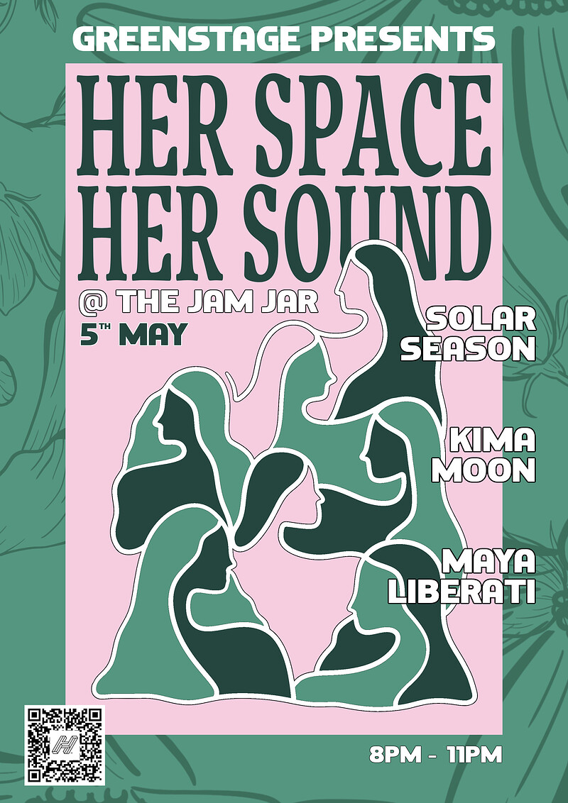 GreenStage Presents - Her Space, Her Sound at The Jam Jar