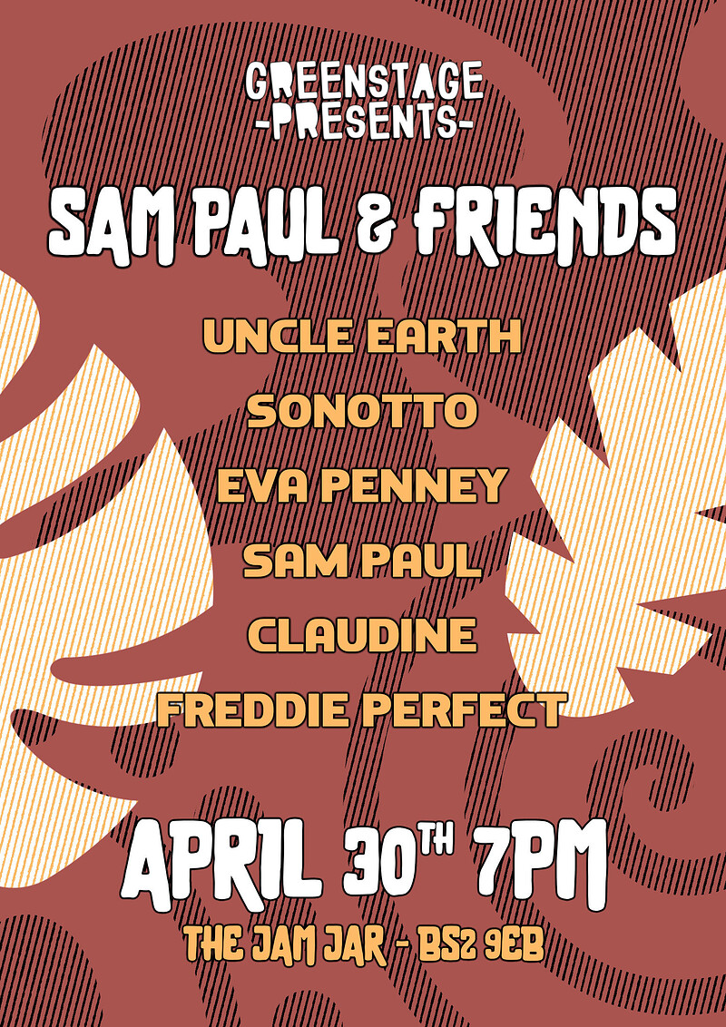 GreenStage Presents - Sam Paul & Friends at The Jam Jar