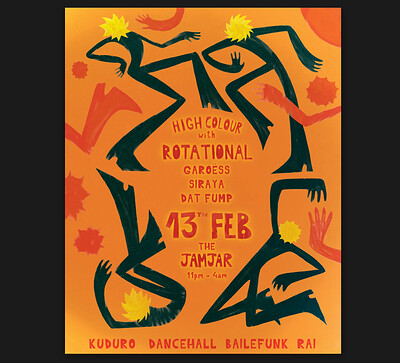 High Colour with Rotational, GAROËSS, Siraya, Dat Fump at The Jam Jar