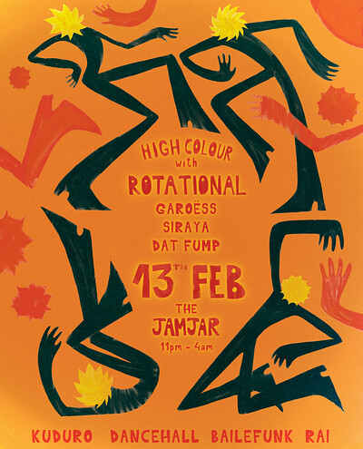 High Colour with Rotational, GAROËSS, Siraya, Dat Fump at The Jam Jar