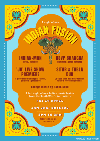J9 - Indian Music Fusion night at The Jam Jar