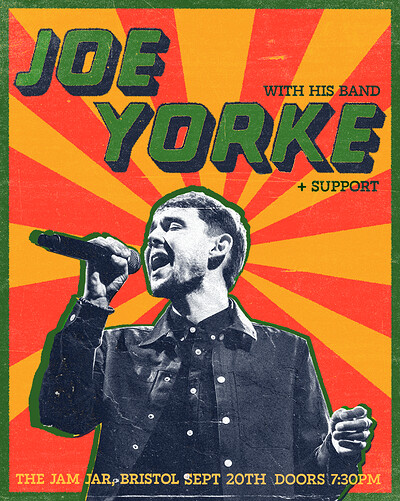 Joe Yorke at The Jam Jar
