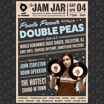 LA BOMBA present Double Peas at The Jam Jar
