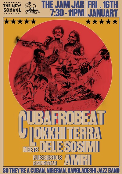 Lokkhi Terra meets Dele Sosimi at The Jam Jar