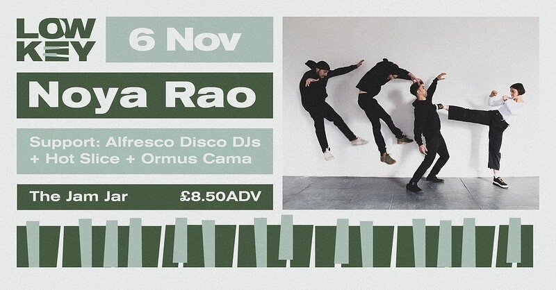 Noya Rao + Alfresco Disco DJ's at Jam Jar