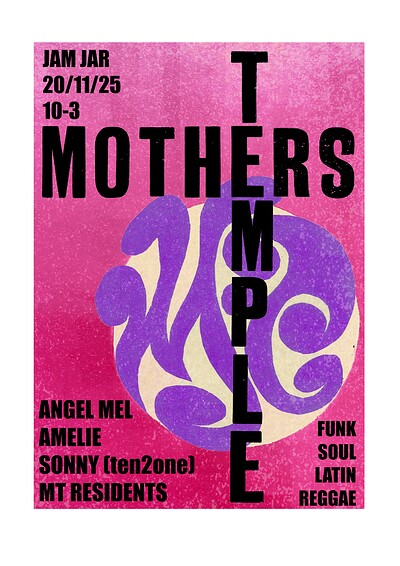 Mothers Temple at The Jam Jar