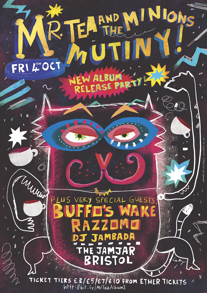 Mr Tea & the Minions + more at Jam Jar