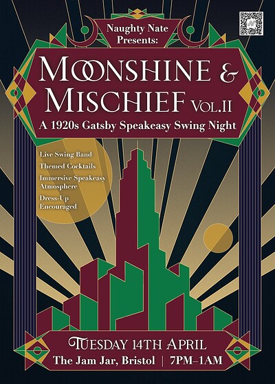 Moonshine and Mischief  Vol 2 at The Jam Jar