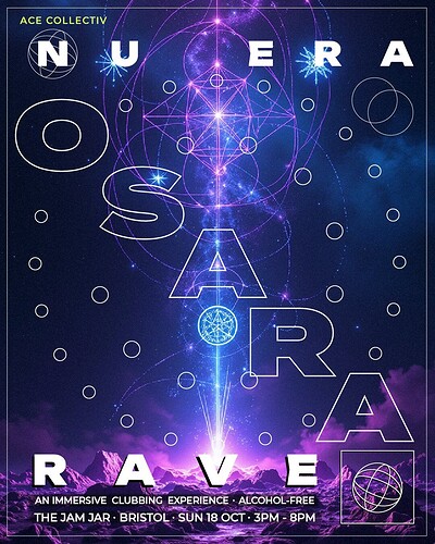 Nu Era Rave: An Immersive Clubbing Experience · Alcohol-Free at The Jam Jar