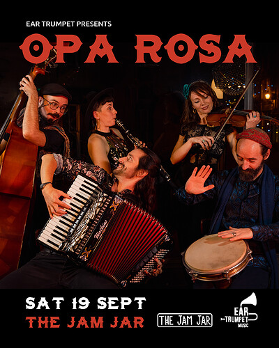 Opa Rosa + Soufian Saihi at The Jam Jar