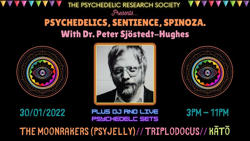 Psychedelics, Sentience, Spinoza at Jam Jar