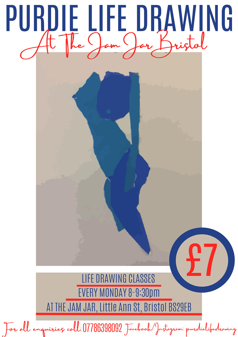 Purdie Life Drawing at The Jam Jar
