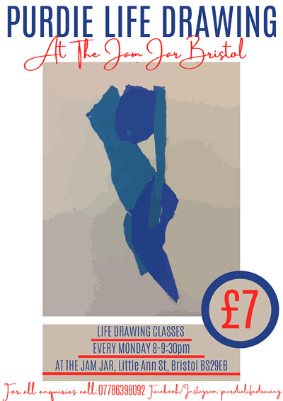 Purdie Life Drawing at The Jam Jar