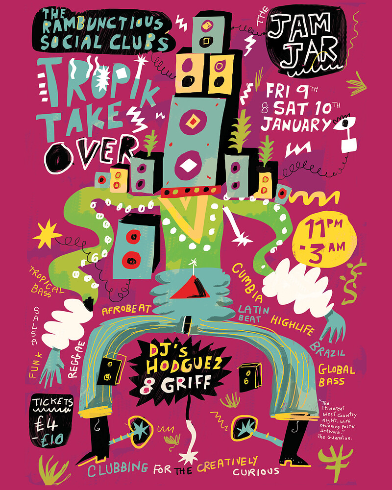 Rambunctious Social Club - Tropik Takeover at The Jam Jar