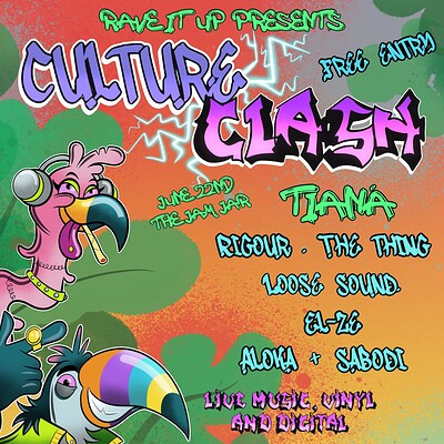 Rave It Up Presents: Culture Clash at The Jam Jar