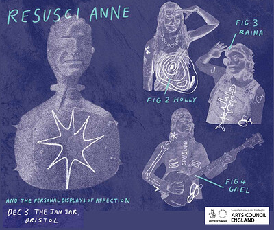 Resusci-Anne at The Jam Jar