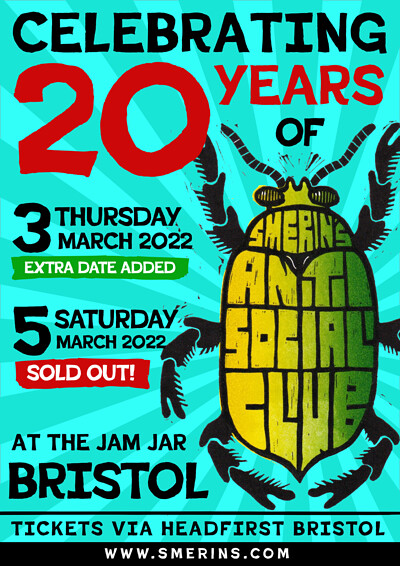Smerins Anti-Social Club at The Jam Jar