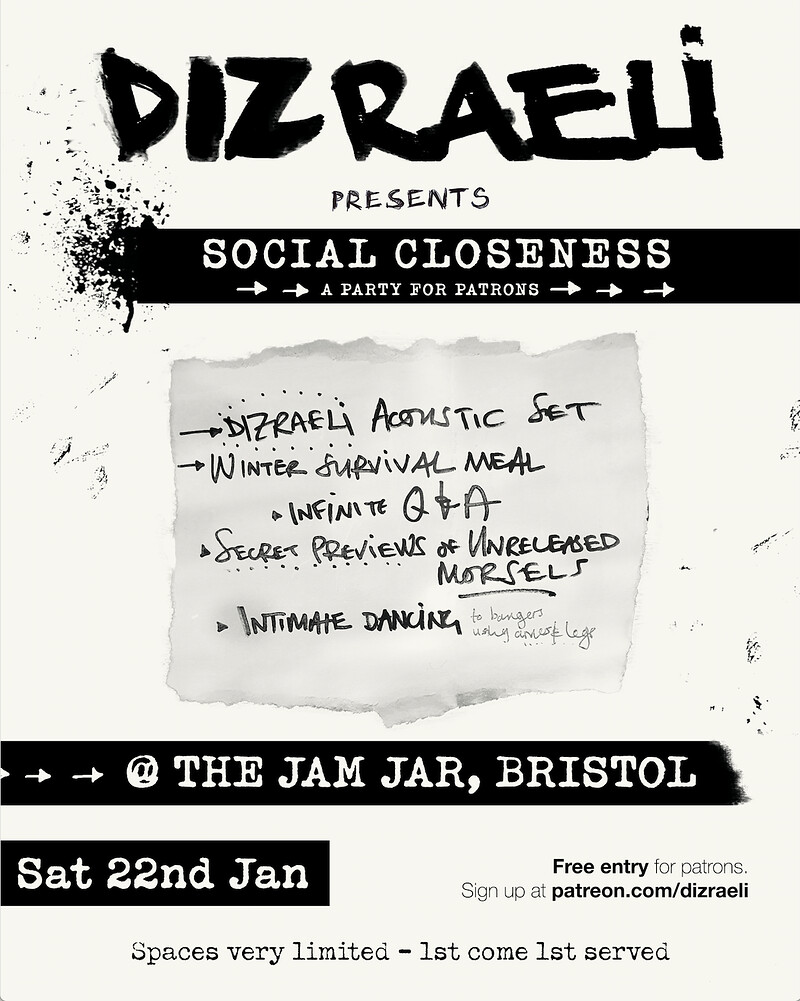Social Closeness at Jam Jar