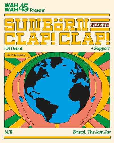 Sunbörn meets Clap Clap at The Jam Jar