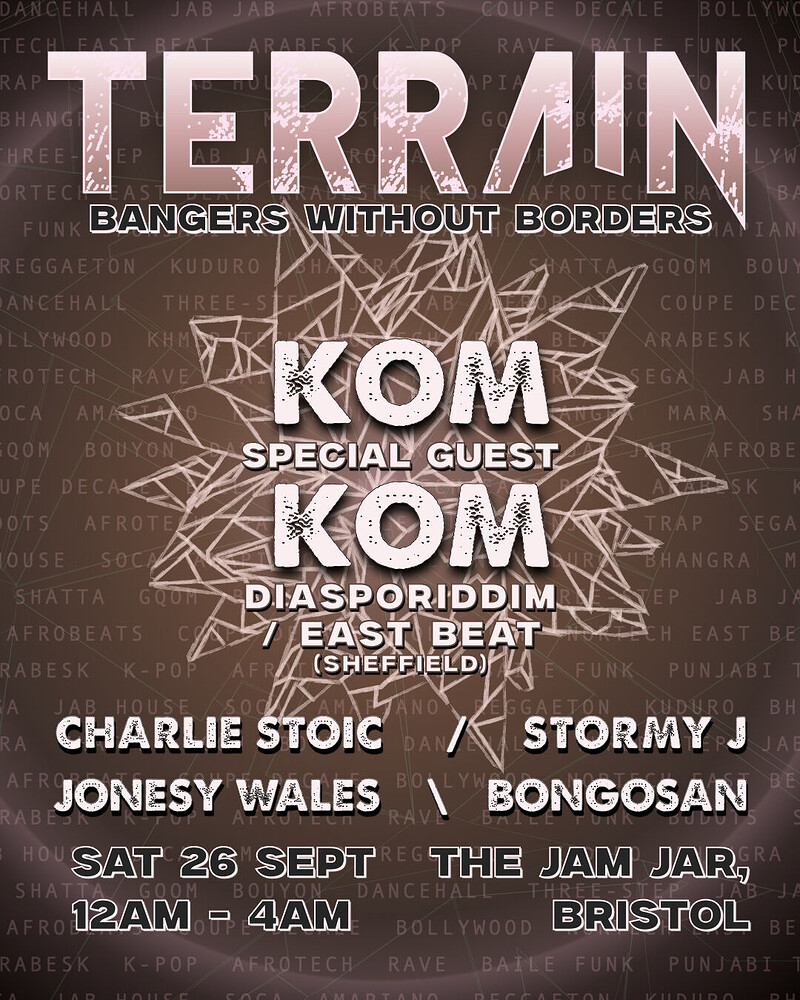 TERRAIN: Bangers Without Borders at The Jam Jar