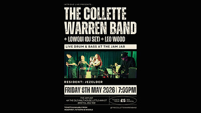 The Collette Warren Band + Lowqui  + Leo Wood at The Jam Jar
