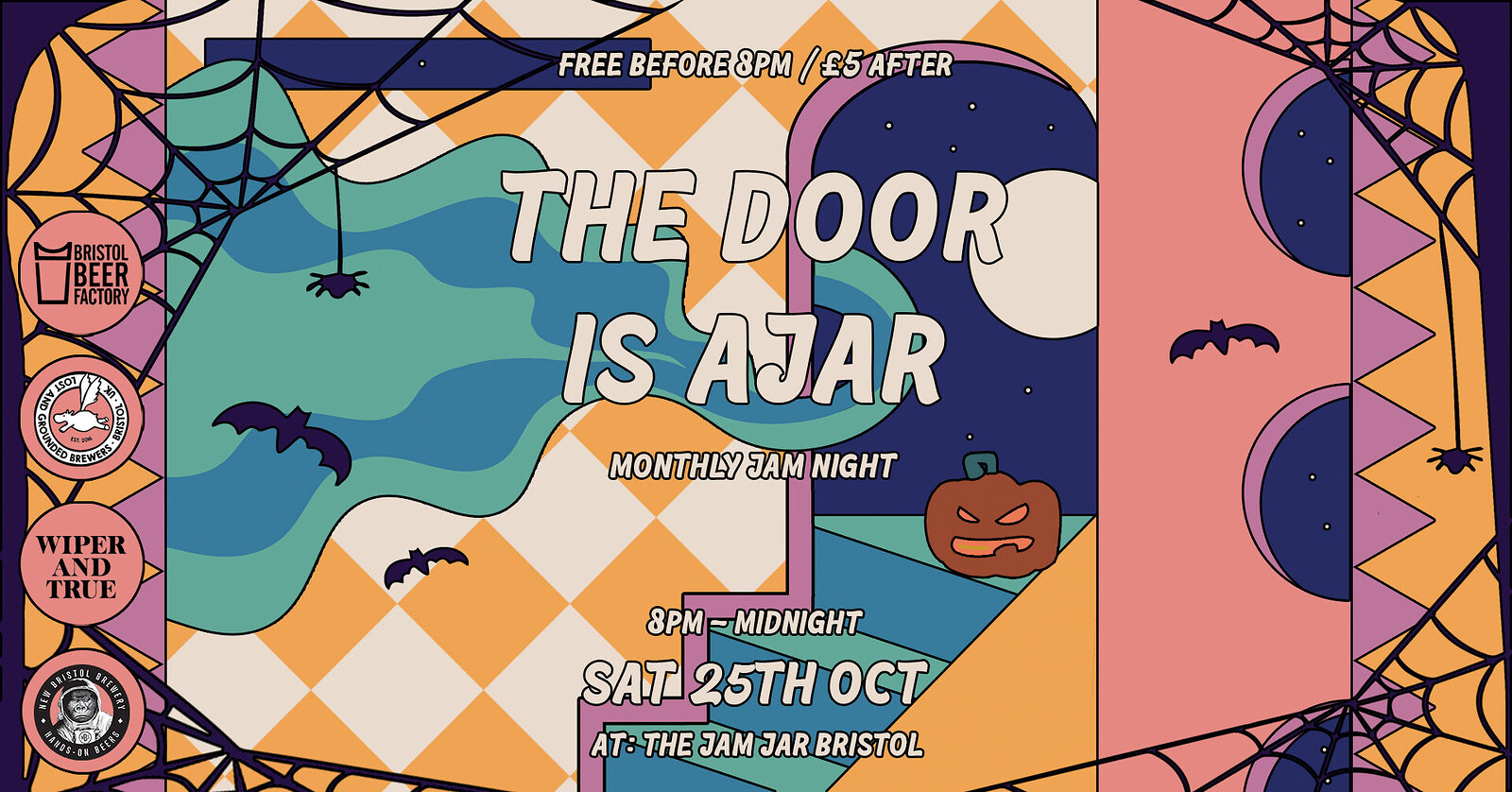 The Door is Ajar - Monthly Jam Night at The Jam Jar