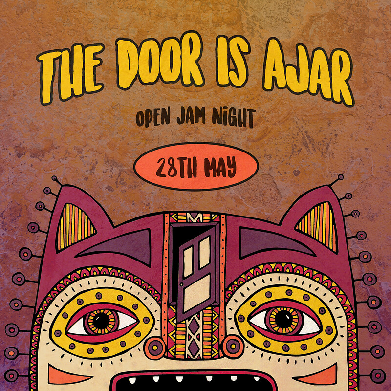 The Door Is Ajar at The Jam Jar
